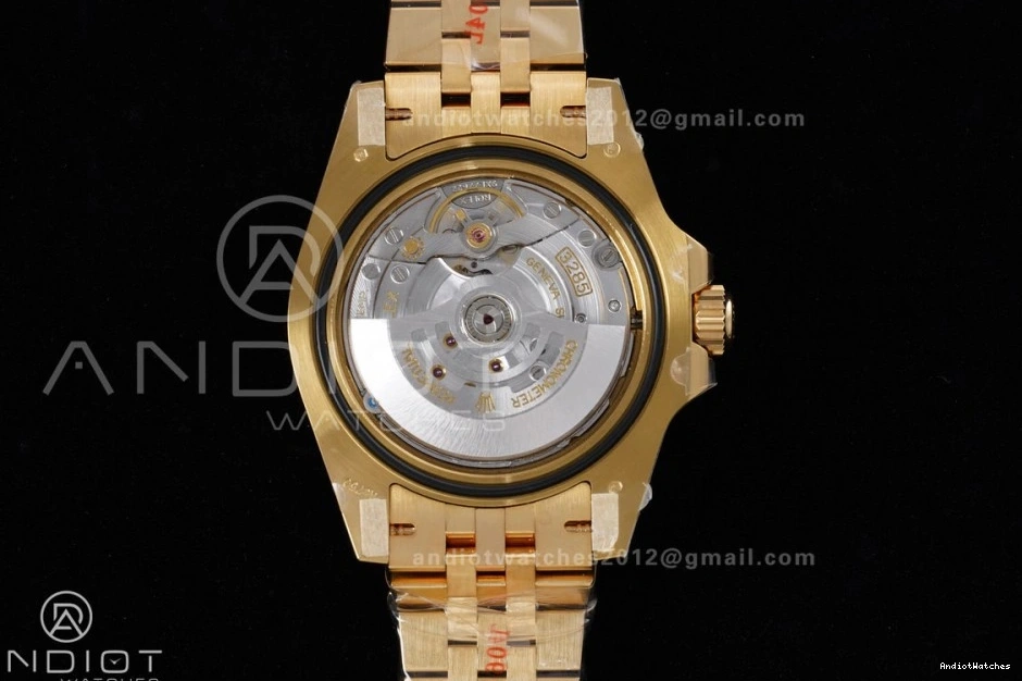 Classic YG SH3285 Black Edition ARF 126718 II Jubilee on GRNR 925 V GMT Bracelet Dial New Master Best 1122